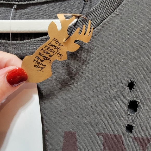 Upcycled Urban Outfitters Nirvana Graphic Tee Maxi Dress Size 2X/3XL - Picture 7 of 8